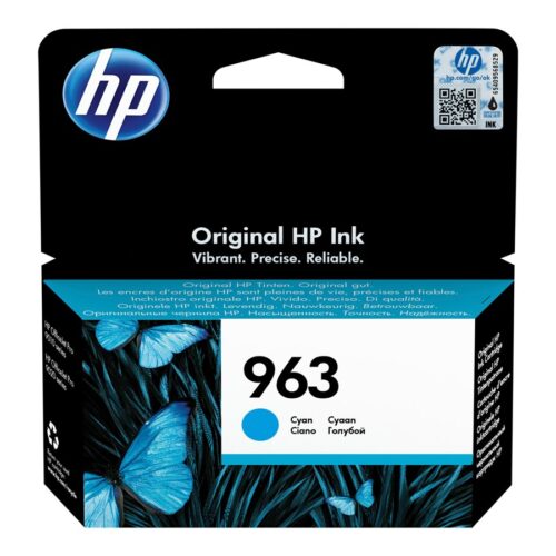 HP 963 Cyan Original Ink Cartridge