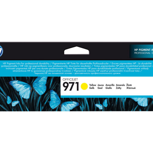 HP 971 original Ink cartridge CN624A yellow