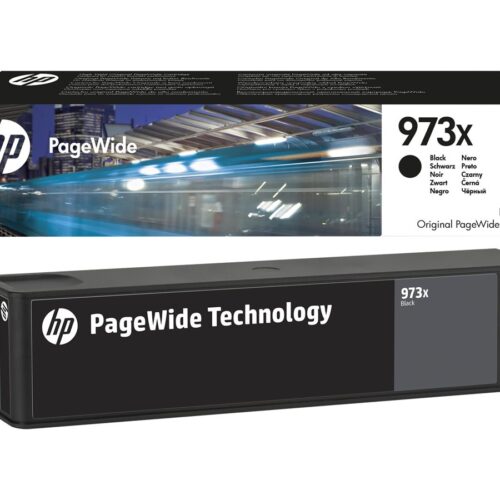 HP 973X original high yield black PageWide cartridge L0S07AE