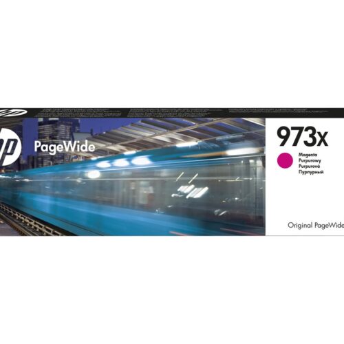 HP 973X original high yield magenta PageWide cartridge F6T82AE