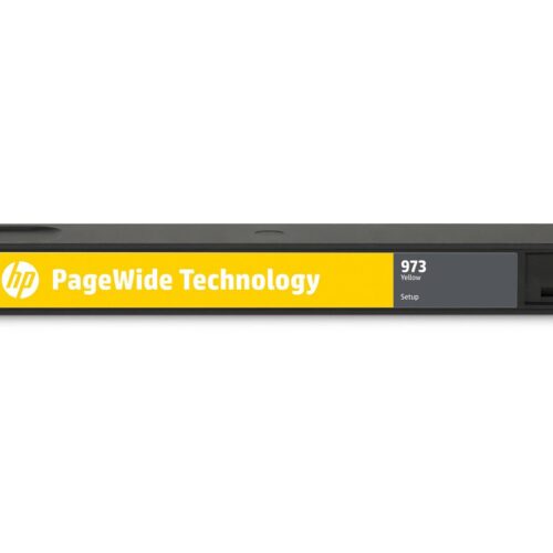 HP 973X original high yield yellow PageWide cartridge F6T83AE