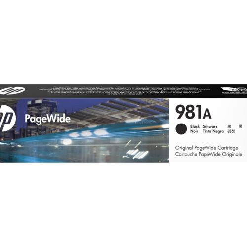 HP 981A original Black PageWide Cartridge J3M71A
