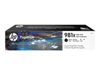 HP 981X original High Yield Black PageWide Cartridge L0R12A