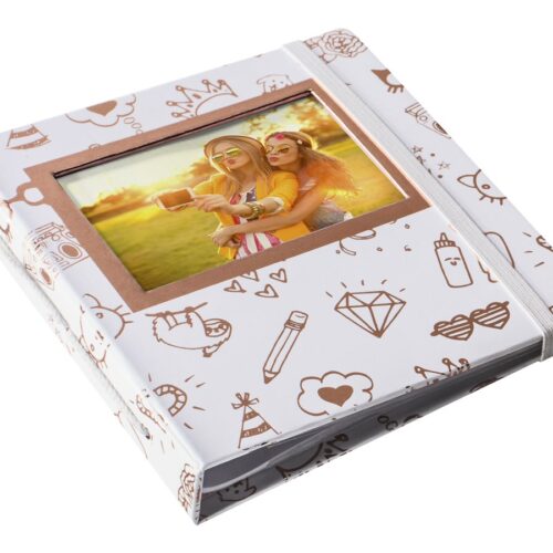 HP Album Sprocket or et blanc