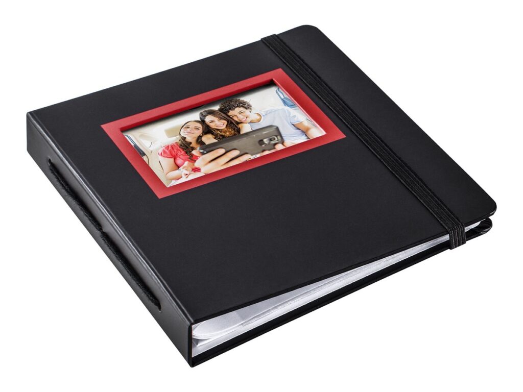 HP Album Sprocket rouge et noir