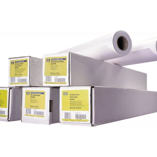 HP COATED papier blanc inkjet 90g/m2 914mm x 45.7m 1 rouleau