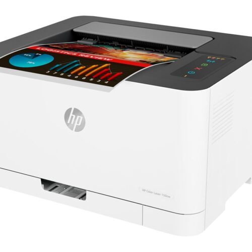 HP Color Laser 150nw Printer colour laser A4 600x600dpi 4ppmcolour 18ppm capacity: 150 sheets USB 2.0 LAN Wi-Fi