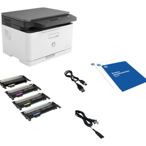 HP Color Laser MFP 178nw MFP colour laser A4 210x297mm A4 18ppmcopy 18ppmprint 150 sheets USB 2.0 LAN Wi-Fi