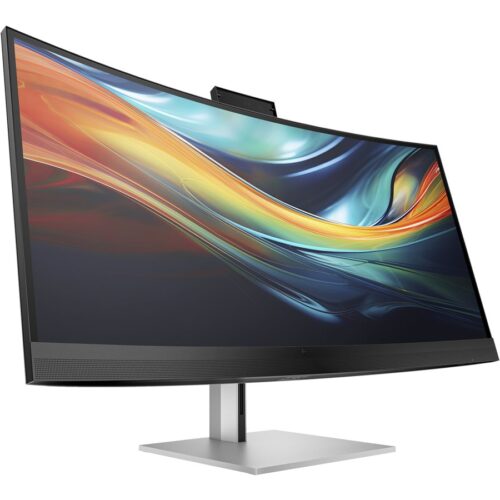 HP Écran de conférence incurvé 5K2K série 7 Pro 740pm avec webcam 4K 39.7p WUHD 5120×2160 USB-C DisplayPort Thunderbo
