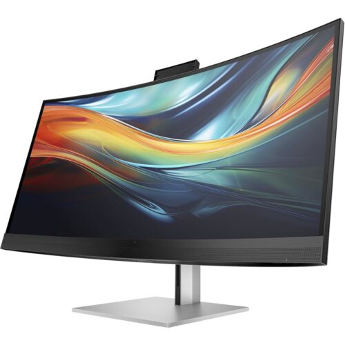 HP Écran de conférence incurvé 5K2K série 7 Pro 740pm avec webcam 4K 39.7p WUHD 5120×2160 USB-C DisplayPort Thunderbo