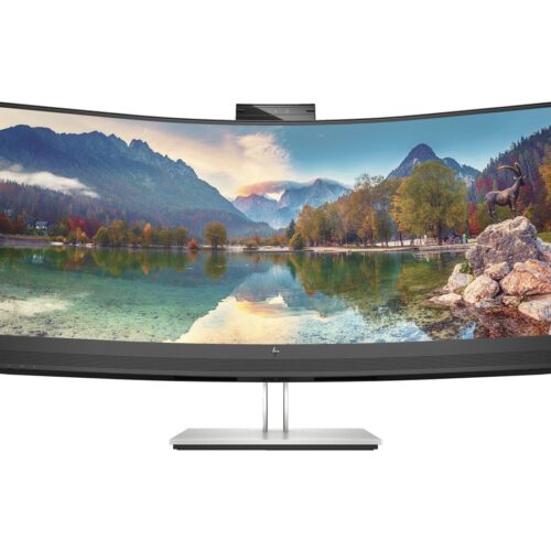 HP Écran de conférence incurvé E34m G4 avec webcam 5Mpx 34p WQHD 3440×1440 HDMI USB-C USB hub DisplayPort