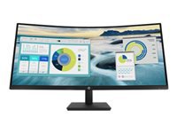 HP Écran incurvé P34hc G4 WQHD 34p WQHD 3440×1440 HDMI USB-C USB port USB hub DisplayPort