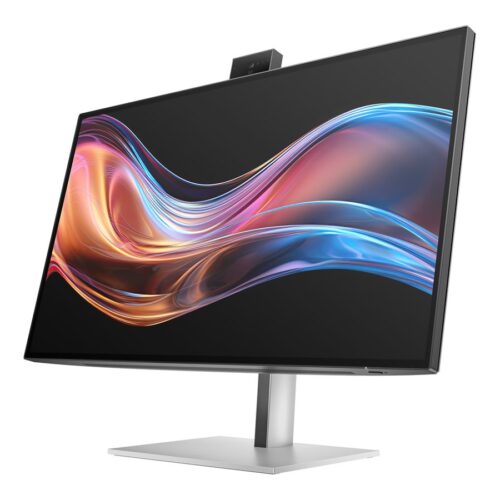 HP Écran pour conférence 4K Series 7 Pro 727pm avec webcam IA 5 Mpx HDR 27p 4K UHD 3840×2160 HDMI DisplayPort Thunder