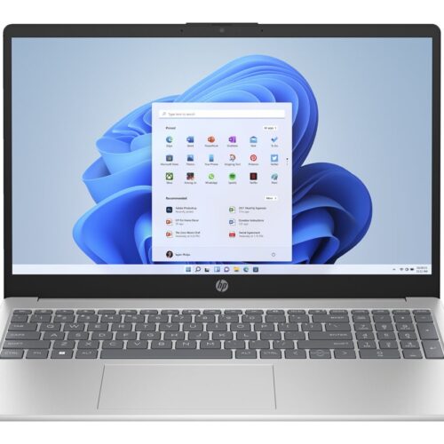 HP Laptop 15-fc0043nf AMD Ryzen 3 7320U 15.6p FHD 8Go 5500 LPDDR5 512Go PCIe Value AMD Radeon Graphics W11H
