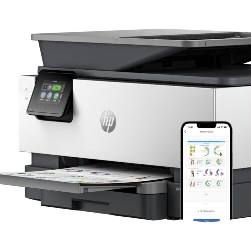HP Officejet Pro 9120b All-in-One MFP colour ink-jet A4 19ppmcopy 20ppmprint 250 sheets USB 2.0 LAN Wi-Fi USB host