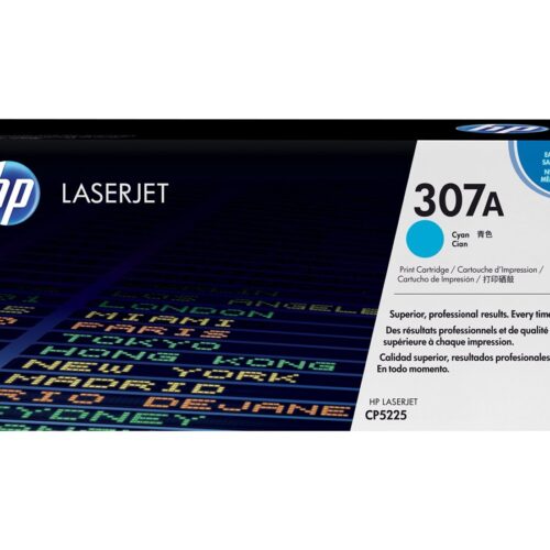 HP original Colour LaserJet CE741A Toner cartridge cyan standard capacity 7.300 pages 1-pack