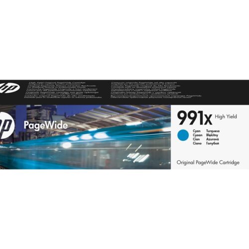 HP original PageWide 991X original Ink cartridge M0J90AE Cyan