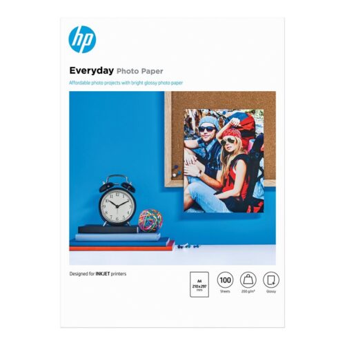 HP original Q2510A Semi-glossy photo paper Ink cartridge 200g/m2 A4 100 sheets 1-pack
