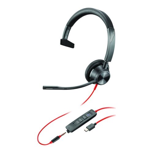 HP Poly Blackwire 3315 Microsoft Teams Certified USB-C Headset