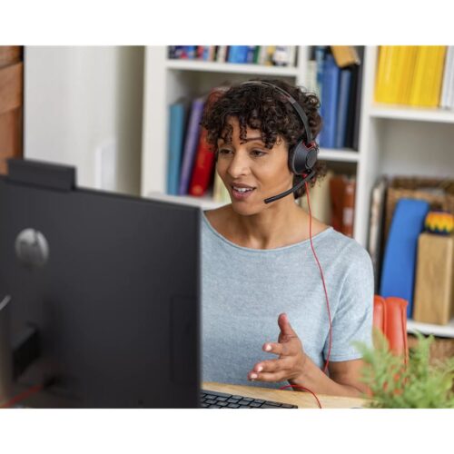 HP Poly Blackwire 5220 Stereo USB-C Headset +3.5mm Plug +USB-C/A Adapter