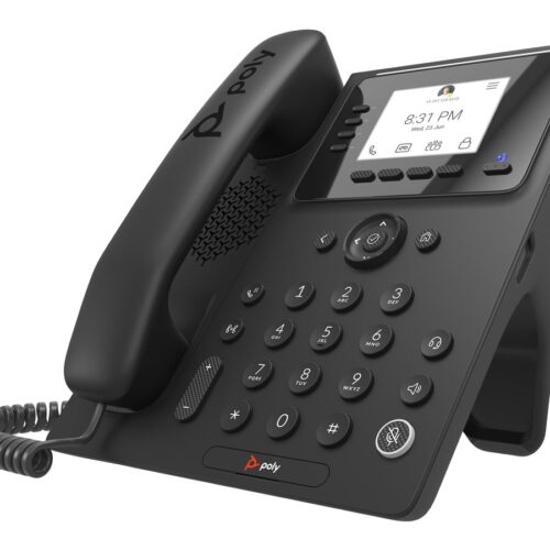 HP Poly CCX 350 Business Media Phone for Microsoft Teams and PoE-enabled WW