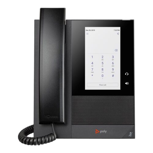 HP Poly CCX 400 Business Media Phone for Microsoft Teams and PoE-enabled No localization