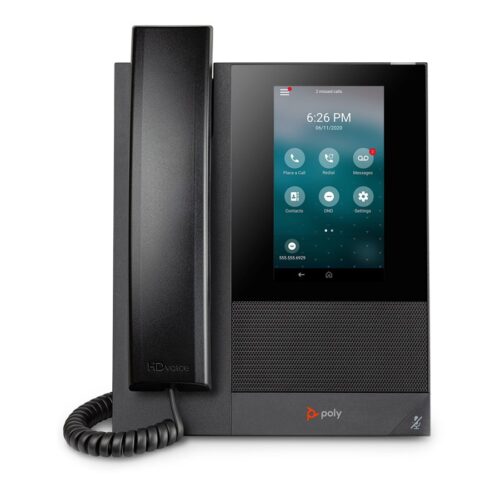 HP Poly CCX 400 Business Media Phone with Open SIP and PoE-enabled No localization
