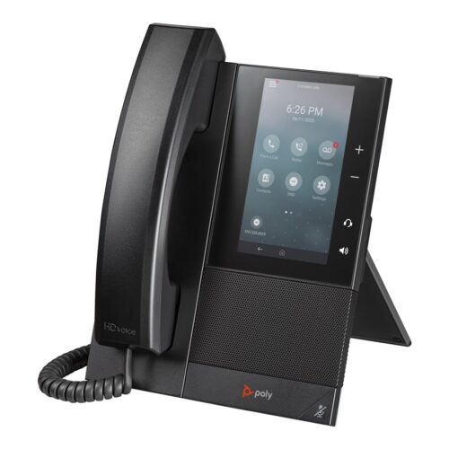 HP Poly CCX 500 Business Media Phone with Open SIP and PoE-enabled