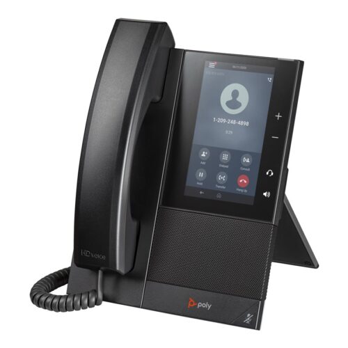 HP Poly CCX 505 Business Media Phone with Open SIP and PoE-enabled