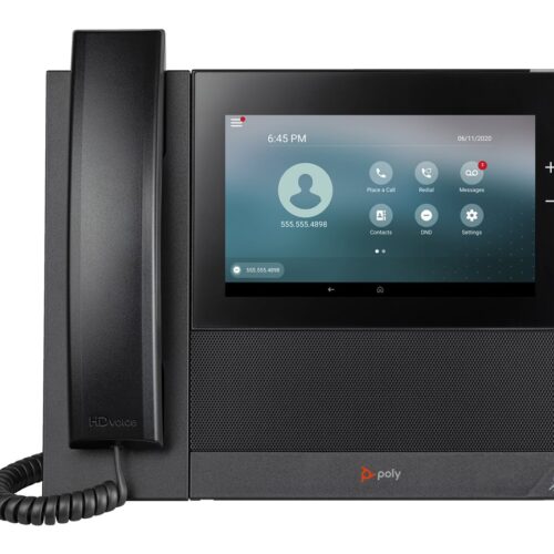 HP Poly CCX 600 Business Media Phone with Open SIP and PoE-enabled