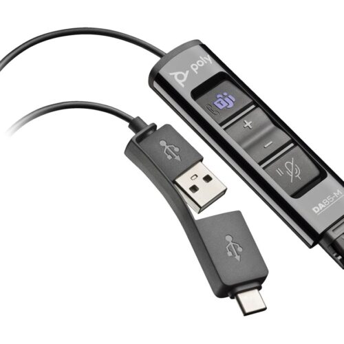 HP Poly DA85-M USB to QD Adapter
