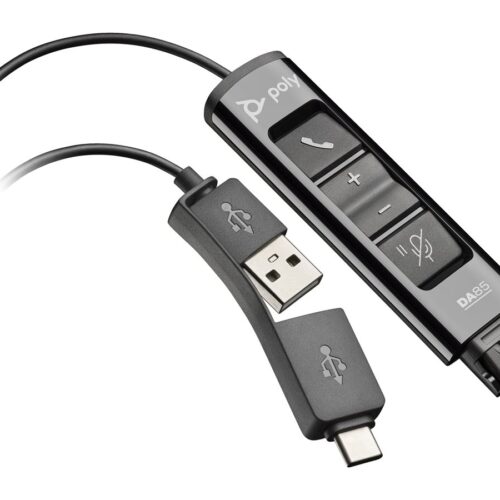 HP Poly DA85 USB to QD Adapter