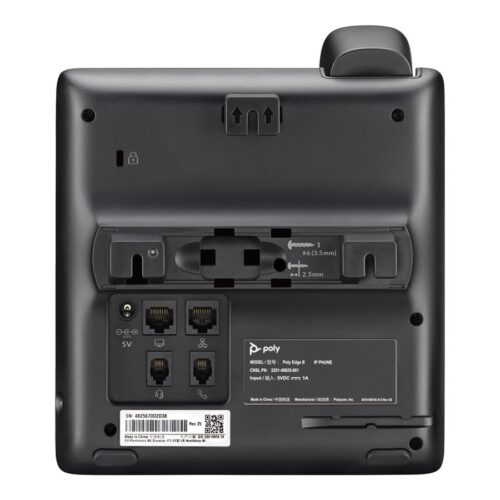 HP Poly Edge B10 IP Phone with Power Supply EMEA – INTL English Loc Euro plug