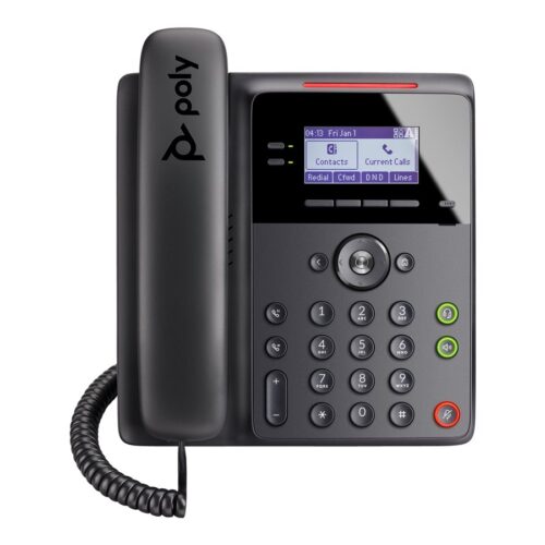 HP Poly Edge B10 IP Phone with Power Supply EMEA – INTL English Loc Euro plug