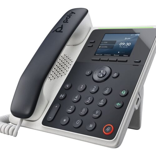 HP Poly Edge E100 IP Phone and PoE-enabled