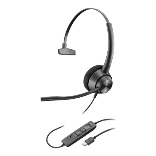HP Poly EncorePro 310 USB-C Monoaural Headset TAA