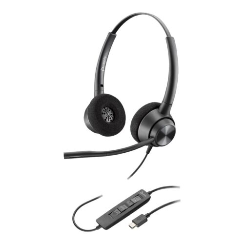 HP Poly EncorePro 320 Stereo USB-A Headset TAA