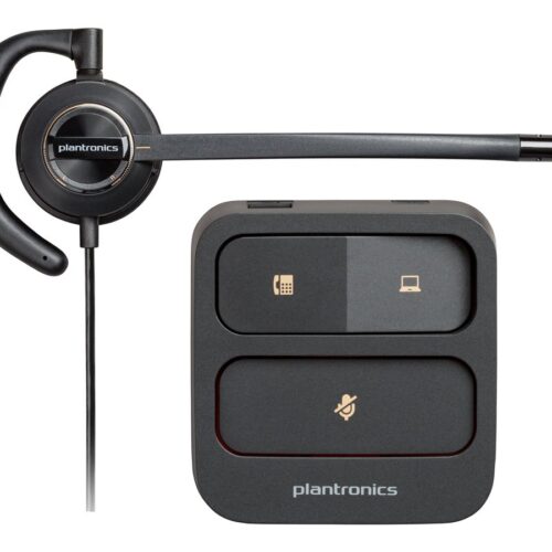 HP Poly EncorePro 530 EncorePro 500 series headset in-ear wired active noise cancelling black UC certified