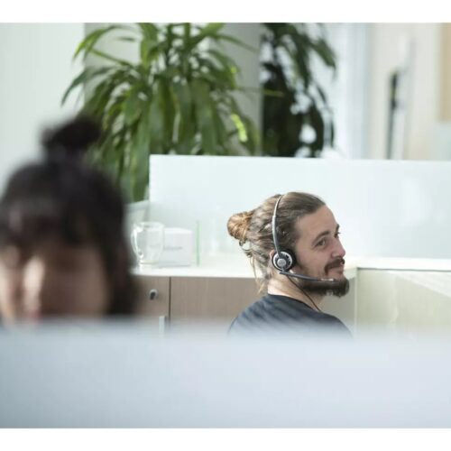 HP Poly EncorePro 720D with Quick Disconnect Binaural Digital Headset TAA
