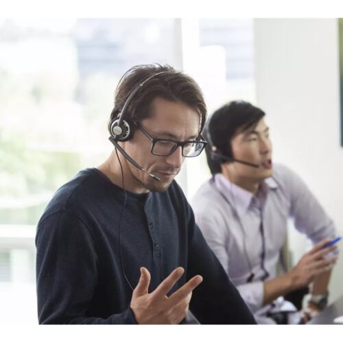 HP Poly EncorePro 720D with Quick Disconnect Binaural Digital Headset TAA
