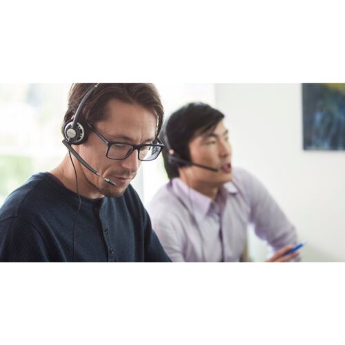 HP Poly EncorePro HW710 Single Ear Headset +Carry Case-EURO