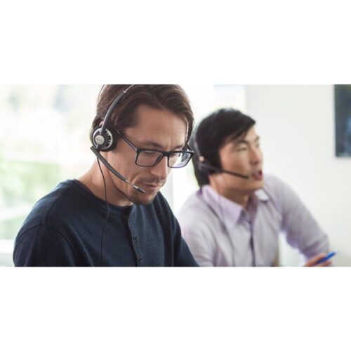 HP Poly EncorePro HW720 Binaural Headset +Carry Case-EURO