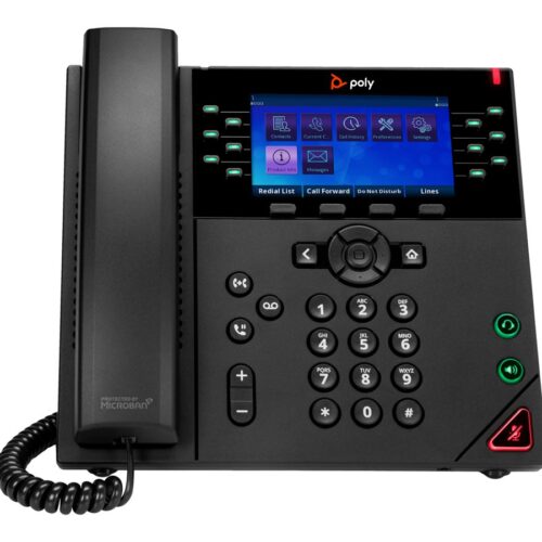 HP Poly OBi VVX 450 12-Line IP Phone and PoE-enabled
