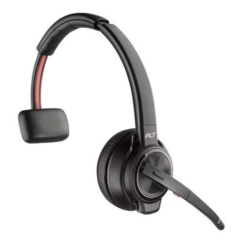 HP Poly Savi 8210-M Office DECT 1880-1900 MHz Single Ear Headset-EURO