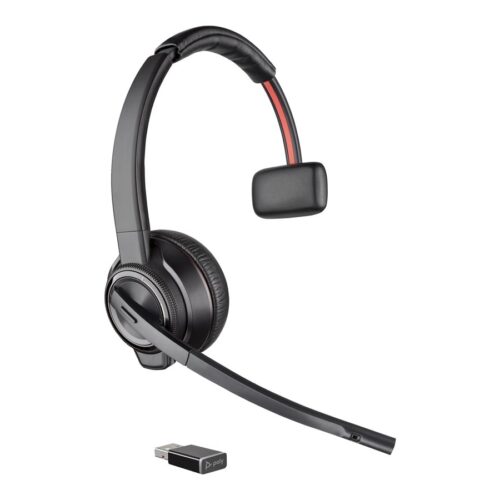 HP Poly Savi 8210 Office DECT 1880-1900 MHz Single Ear Headset-EURO