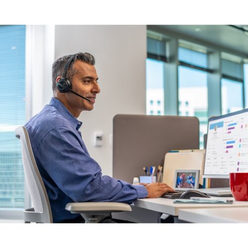 HP Poly Savi 8210 Office DECT 1880-1900 MHz Single Ear Headset-EURO
