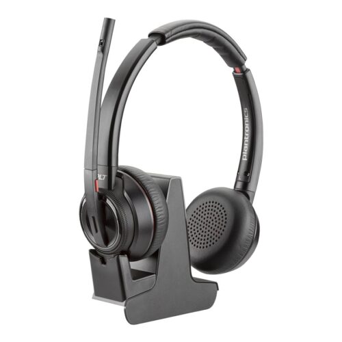 HP Poly Savi 8220 UC DECT 1880-1900 MHz USB-A Headset-EURO