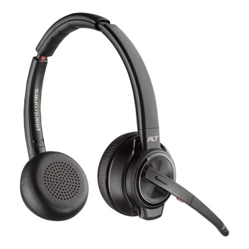 HP Poly Savi 8220 UC Microsoft Teams Certified DECT 1880-1900 MHz USB-A Headset-EURO