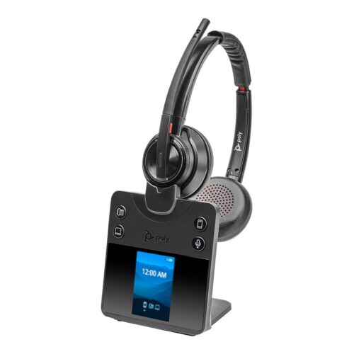 HP Poly Savi 8420 Office Stereo Microsoft Teams Certified DECT 1880-1900 MHz Headset-EURO