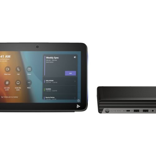 HP Poly Studio Base Kit G9 Plus for Microsoft Teams HP Mini IP PC w/TC10 EMEA – Euro plug